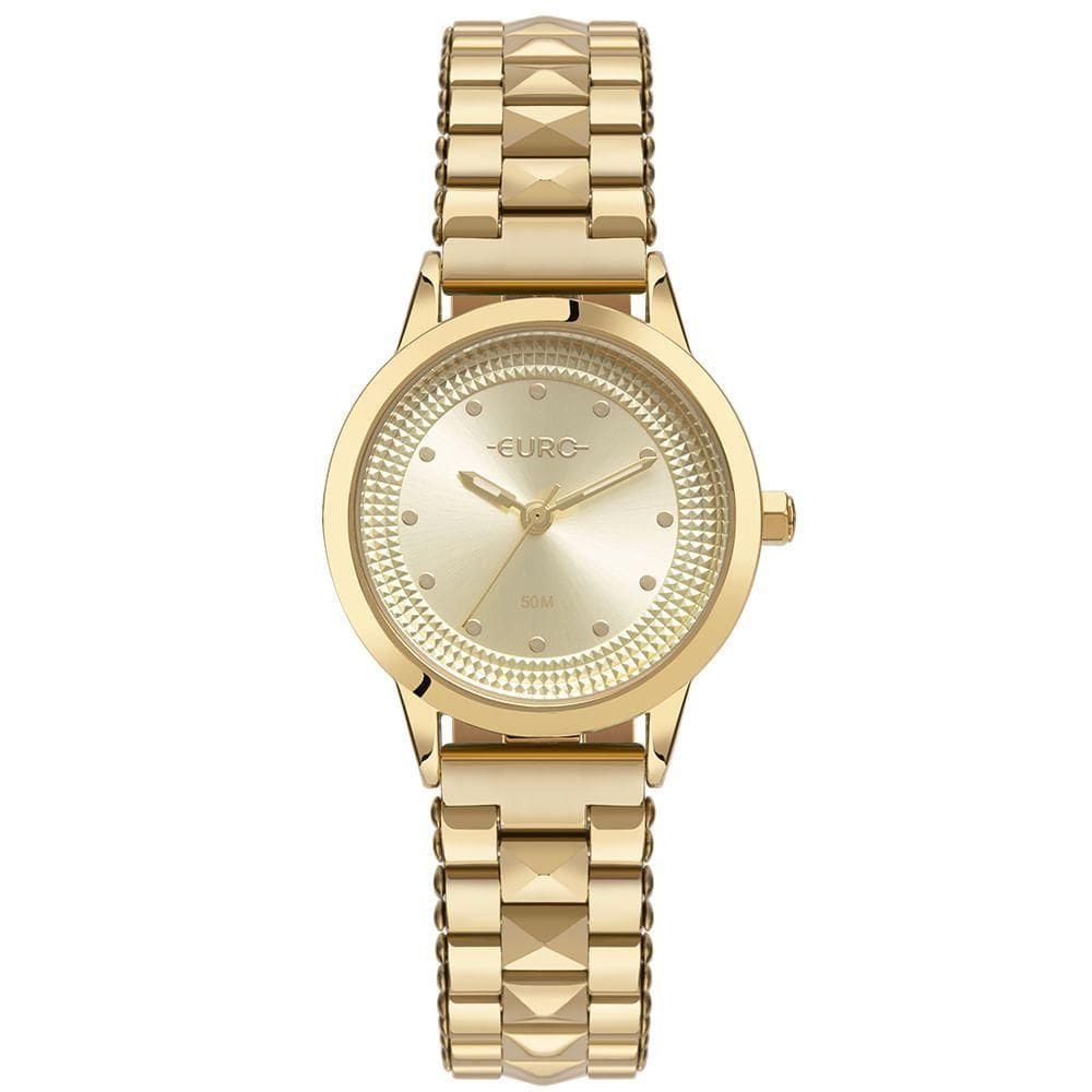 Relógio Euro Feminino Mini Dourado - Eu2036yui-4d Eu2036yui-4d