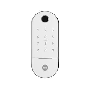 Fechadura Digital Lia BP para Porta Correr Branca Yale