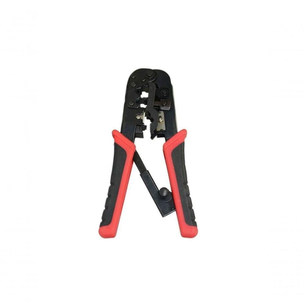 Alicate De Crimpar Com Catraca Conectores Rj45-rj12-rj11 Hk-303