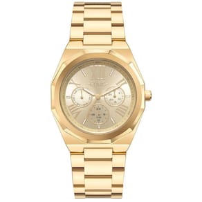 Relógio Euro Feminino Multiglow Dourado - Eu6p29ajb-4d