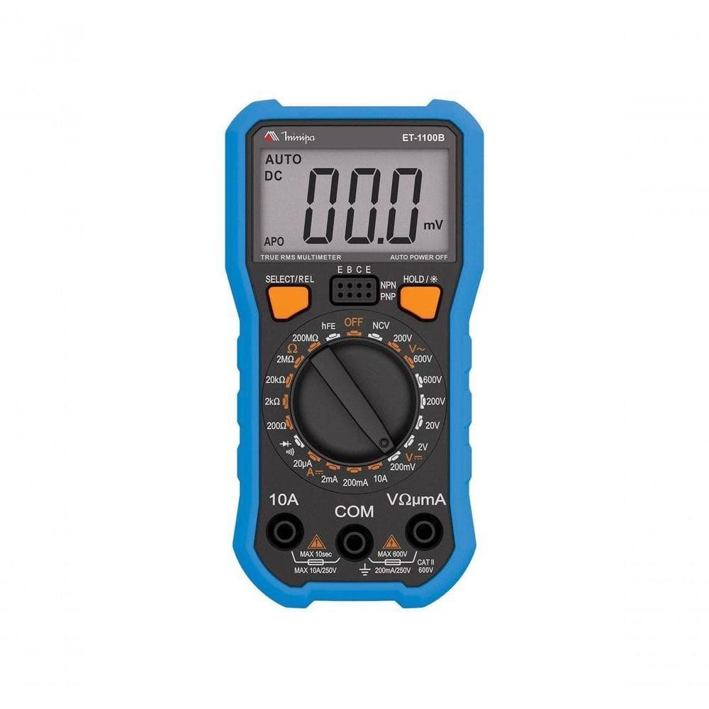 Multimetro Digital 3 1-2 Et-1100b