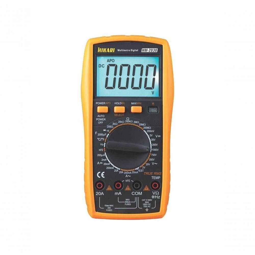 Multimetro Digital Hikari Hm-2030 Cat Iv 600hikari...