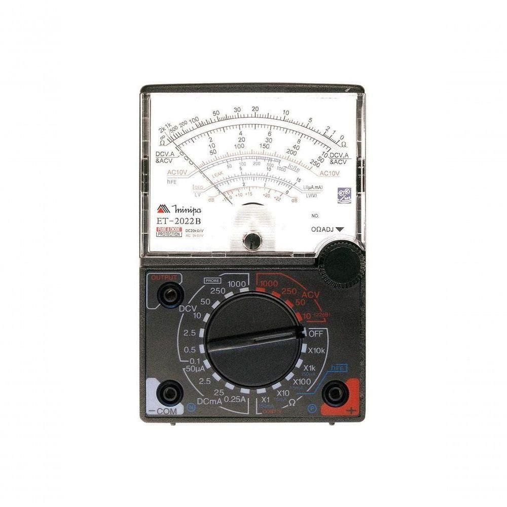 Multimetro Analogico Minipa Et-2022b Ac - Dc Ate 1.000v