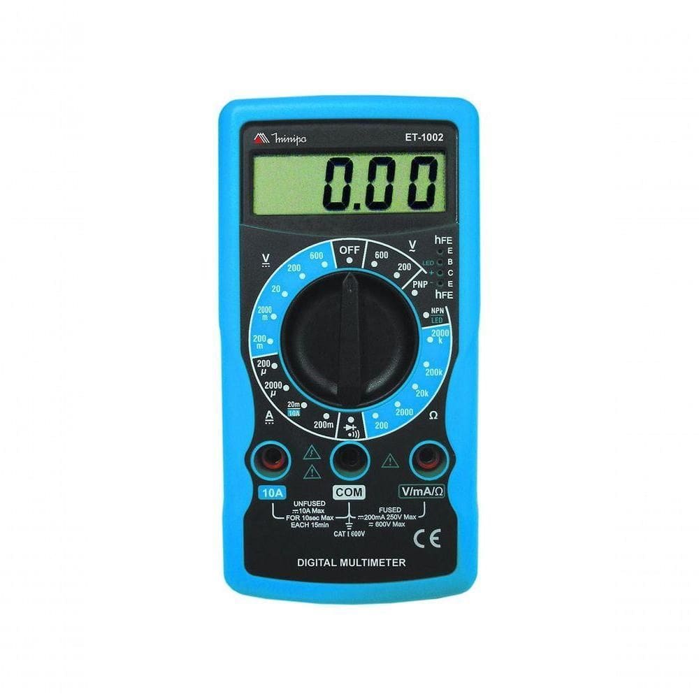 Minipa Et-1002 Multimetro Digital C- 7 Funcoes