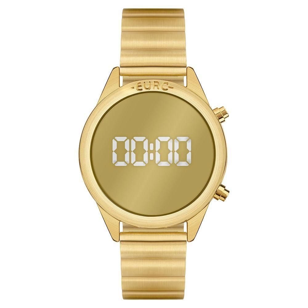 Relógio Euro Feminino Fashion Fit Reflexos Dourado - Euds8054am-4d