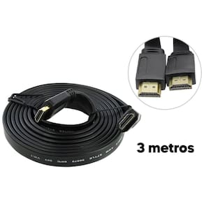 Cabo Hdmi 3 Metros 4K Hd Full Hd 3D Para Monitor Gamer Pc