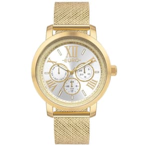 Relógio Euro Feminino Multiglow Dourado - Eu6p29aim-4d Eu6p29aim-4d