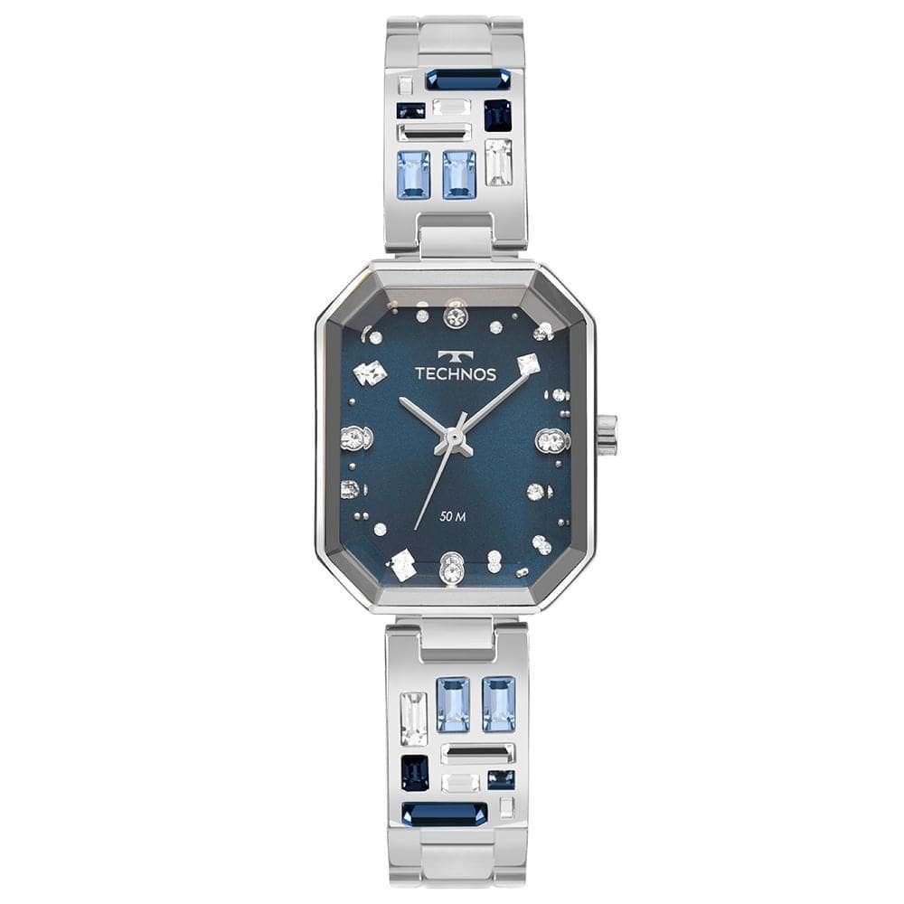 Relógio Technos Feminino Crystal Prata - 2036nax-1a
