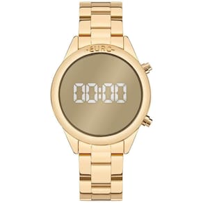 Relógio Euro Feminino Fashion Fit Reflexos Dourado - Euds8054ak-4d