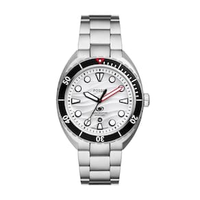 Relógio Fossil Masculino Breaker Prata - Fs6063-1kn Fs6063-1kn