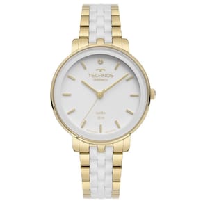 Relógio Technos Feminino Ceramic-saphire Dourado - 2035mzl-1b 2035mzl-1b