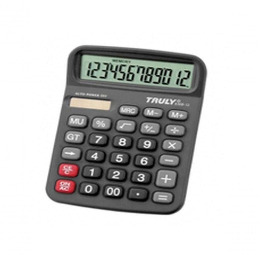 Calculadora De Mesa Truly 836b-12 12 Digitos