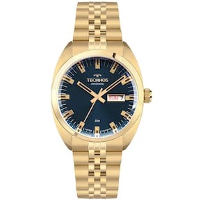 Relógio Technos Masculino Automatico Dourado - 8205on-1a