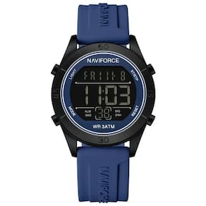 Relógio Feminino Esportivo Tela Lcd Digital Pulseira Silicone Impermeavel 3atm Azul