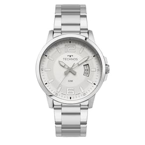 Relógio Technos Masculino Racer Basico Prata - 2315lar-1k 2315lar-1k