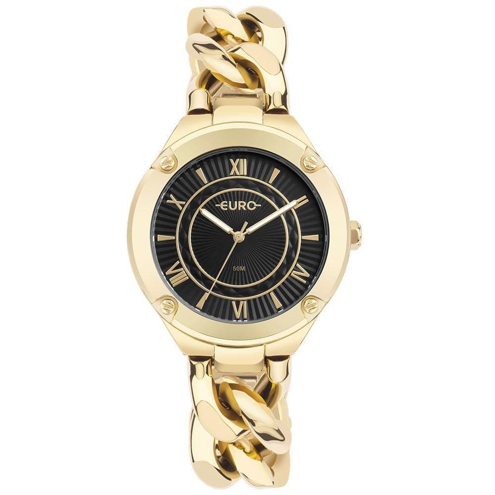 Relógio Euro Feminino Chains Dourado - Eu2035ytj-4p