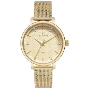 Relógio Technos Feminino Style Dourado - 2036mtc-1d 2036mtc-1d