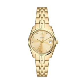 Relógio Fossil Feminino Scarlette Dourado - Es5338-1dn Es5338-1dn