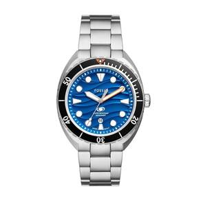Relógio Fossil Masculino Breaker Prata - Fs6064-1kn Fs6064-1kn