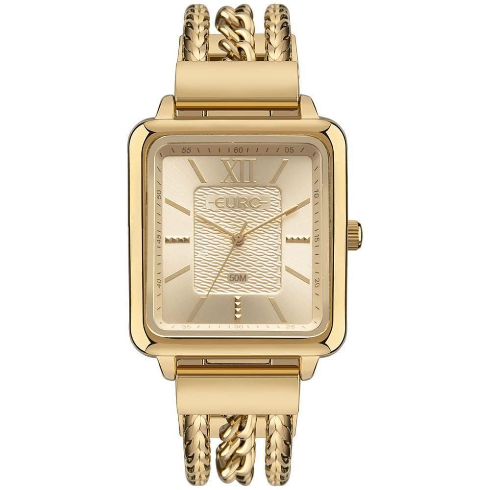Relógio Euro Feminino Chains Dourado - Eu2035ywq-4d