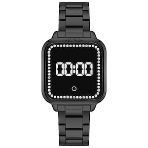 Relógio Euro Feminino Fashion Fit Led Preto - Eumd2404ac-4p Eumd2404ac-4p