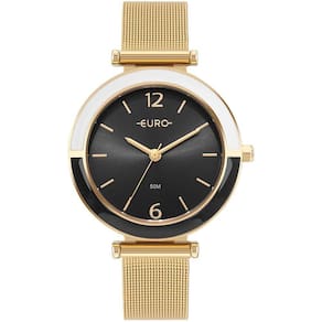 Relógio Euro Feminino Glitz Dourado - Eu2035yxq-4p