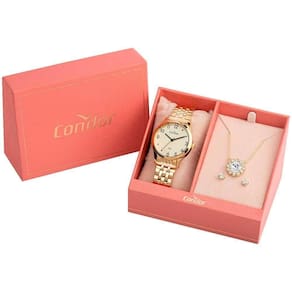 Kit Condor Feminino Dia A Dia Dourado - Co2036mwa-k4x Co2036mwa-k4x