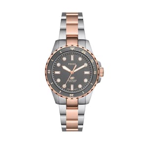 Relógio Fossil Feminino Blue Bicolor - Es5348-1kn Es5348-1kn