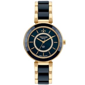 Relógio Technos Feminino Ceramic-saphire Dourado - 2036mkp-1a