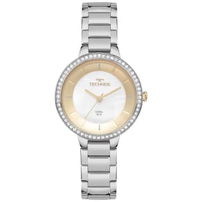 Relógio Technos Feminino Slim Prata - Vj21ad-1d Vj21ad-1d