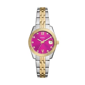 Relógio Fossil Feminino Scarlette Bicolor - Es5337-1kn Es5337-1kn