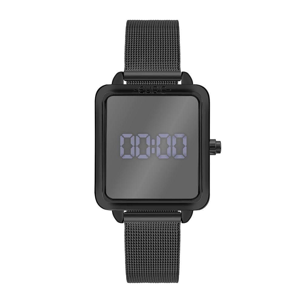 Relógio Euro Feminino Fashion Fit Reflexos Preto - Euds8054ae-4p Euds8054ae-4p