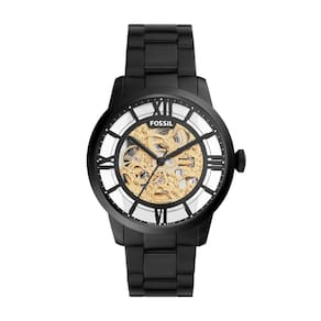 Relógio Fossil Masculino Townsman Preto - Me3197-1pi Me3197-1pi