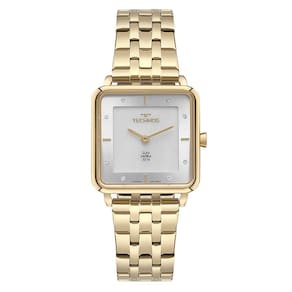 Relógio Technos Feminino Slim Dourado - Gl22am-1k Gl22am-1k
