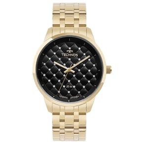 Relógio Technos Feminino Brilho Dourado - 2035naf-1p 2035naf-1p