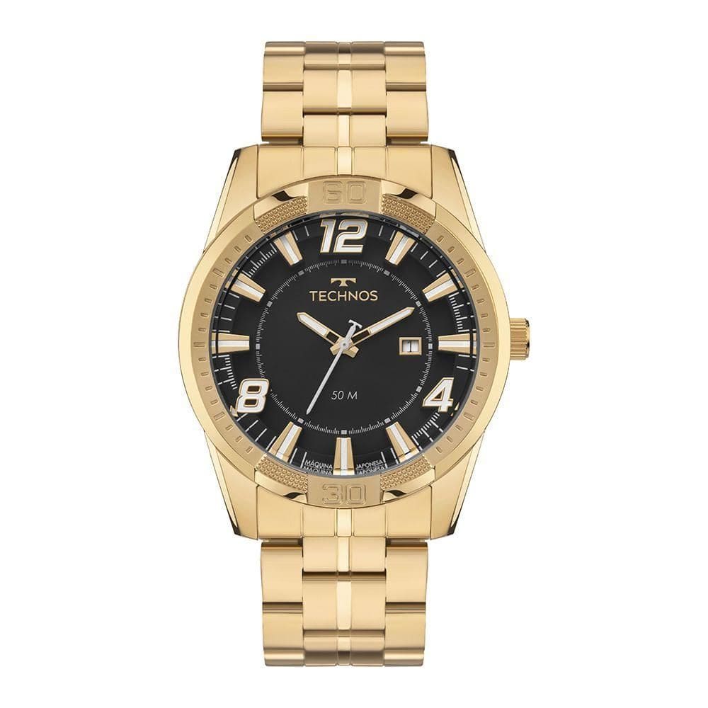 Relógio Technos Masculino Racer Dourado - 2115uab-1p Relógio Technos Masculino Racer Premium Dourado - 2115uab-1p