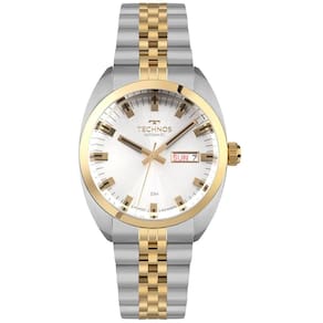 Relógio Technos Masculino Automatico Bicolor - 8205oq-1k 8205oq-1k