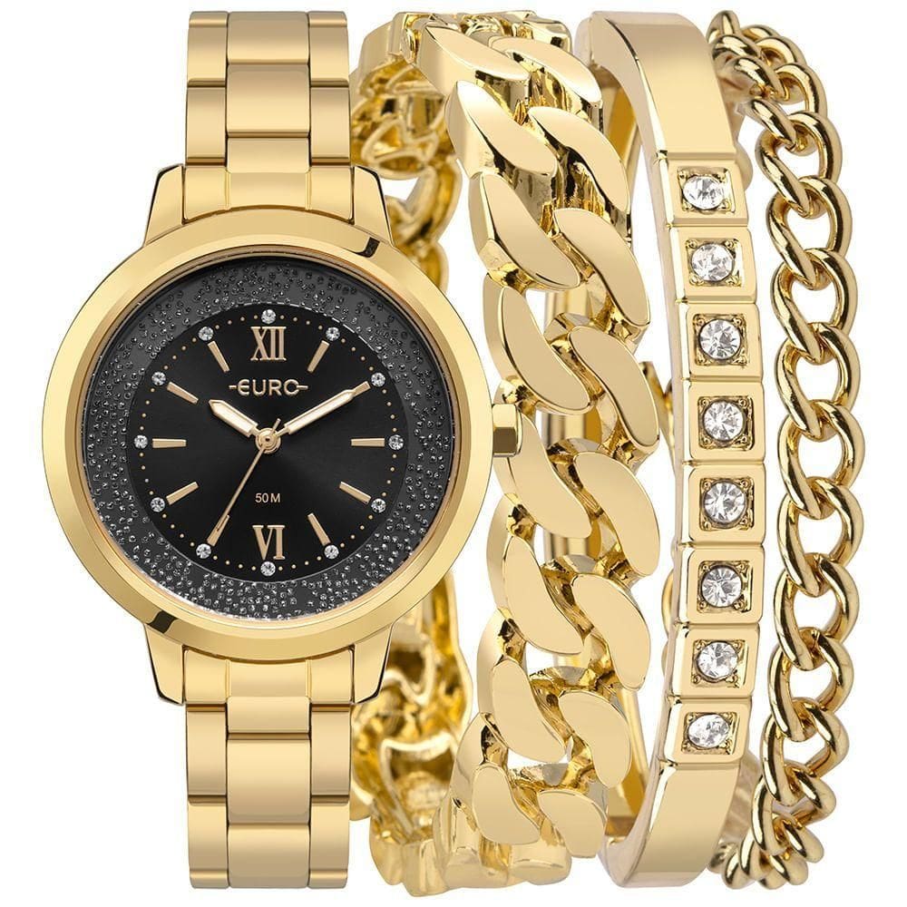 Kit Euro Feminino Soul Dourado - Eu2035yxl-k4p