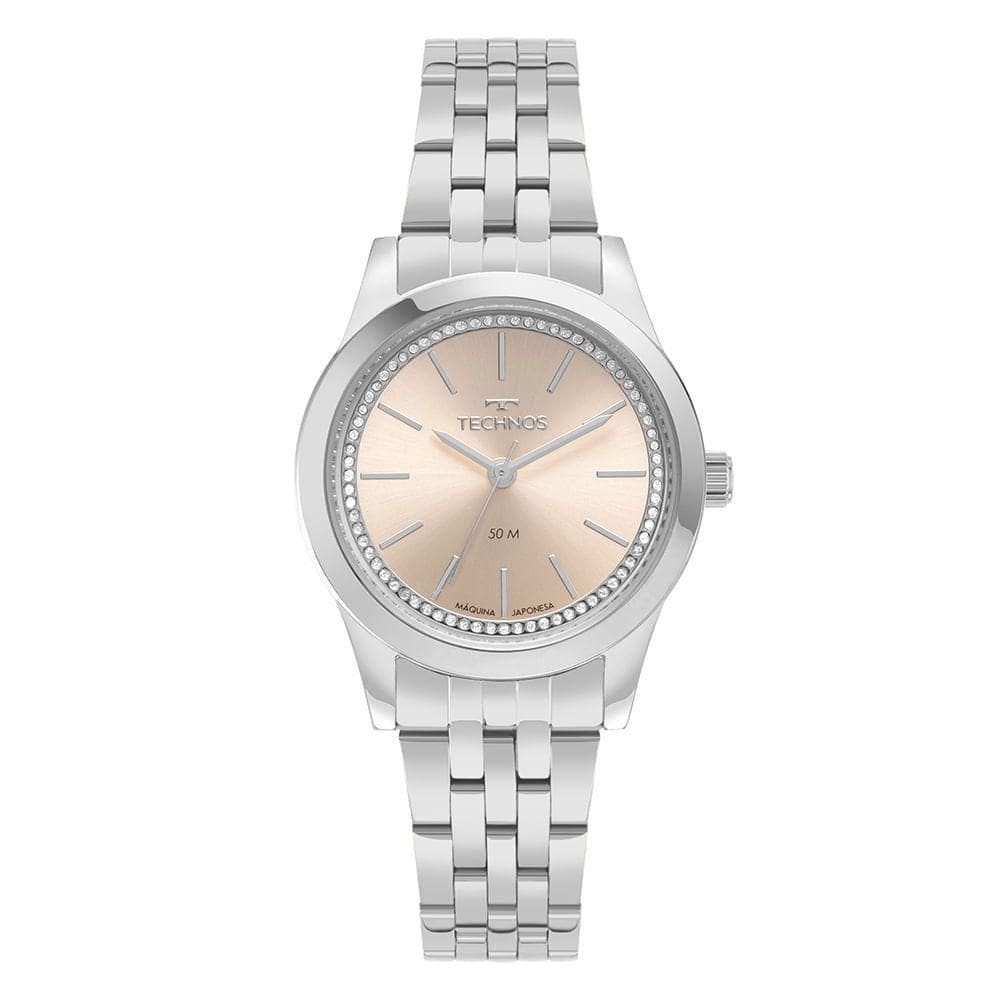 Relógio Technos Feminino Boutique Prata - 2035mzr-1j 2035mzr-1j