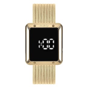 Relógio Euro Feminino Fashion Fit Led Dourado - Eubj3937aa-4f Eubj3937aa-4f