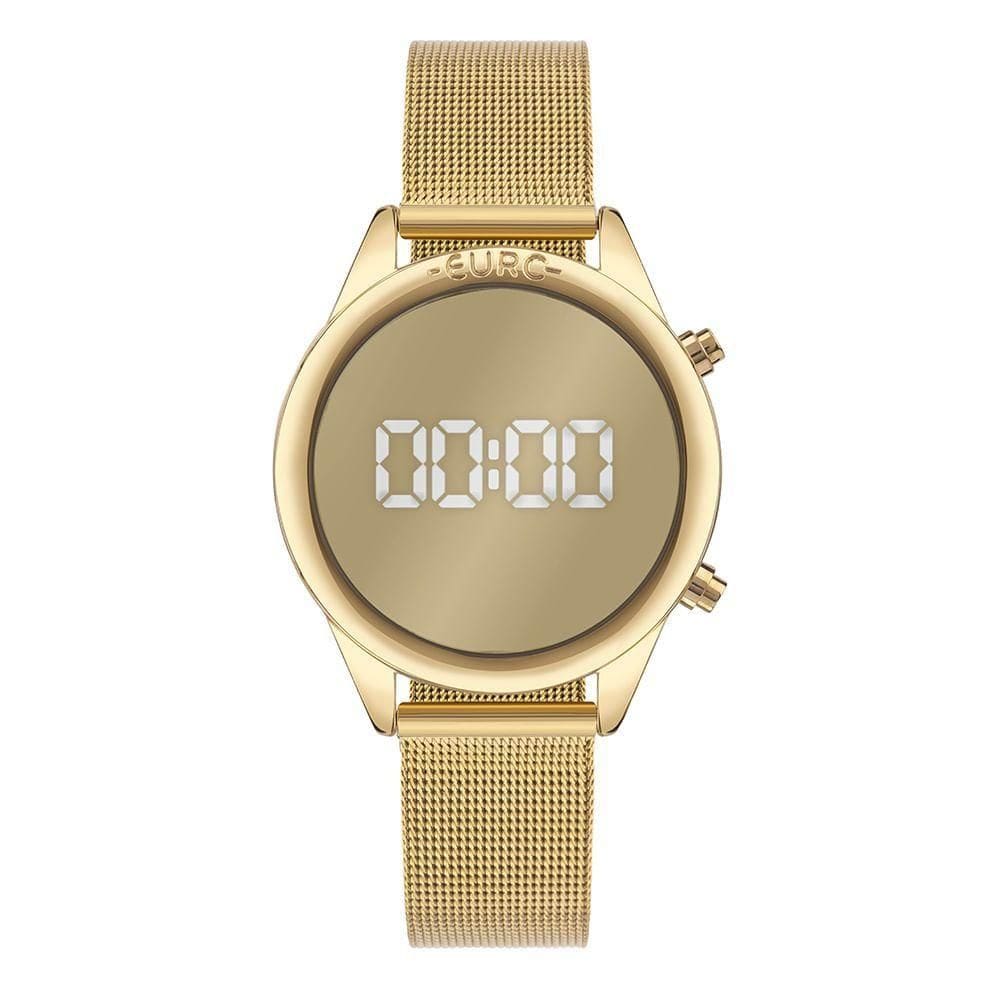 Relógio Euro Feminino Fashion Fit Reflexos Dourado - Euds8054aa-4d Euds8054aa-4d