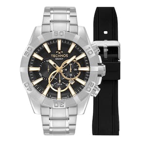 Relógio Technos Masculino Legacy Prata - Js26aez-t1p Js26aez-t1p
