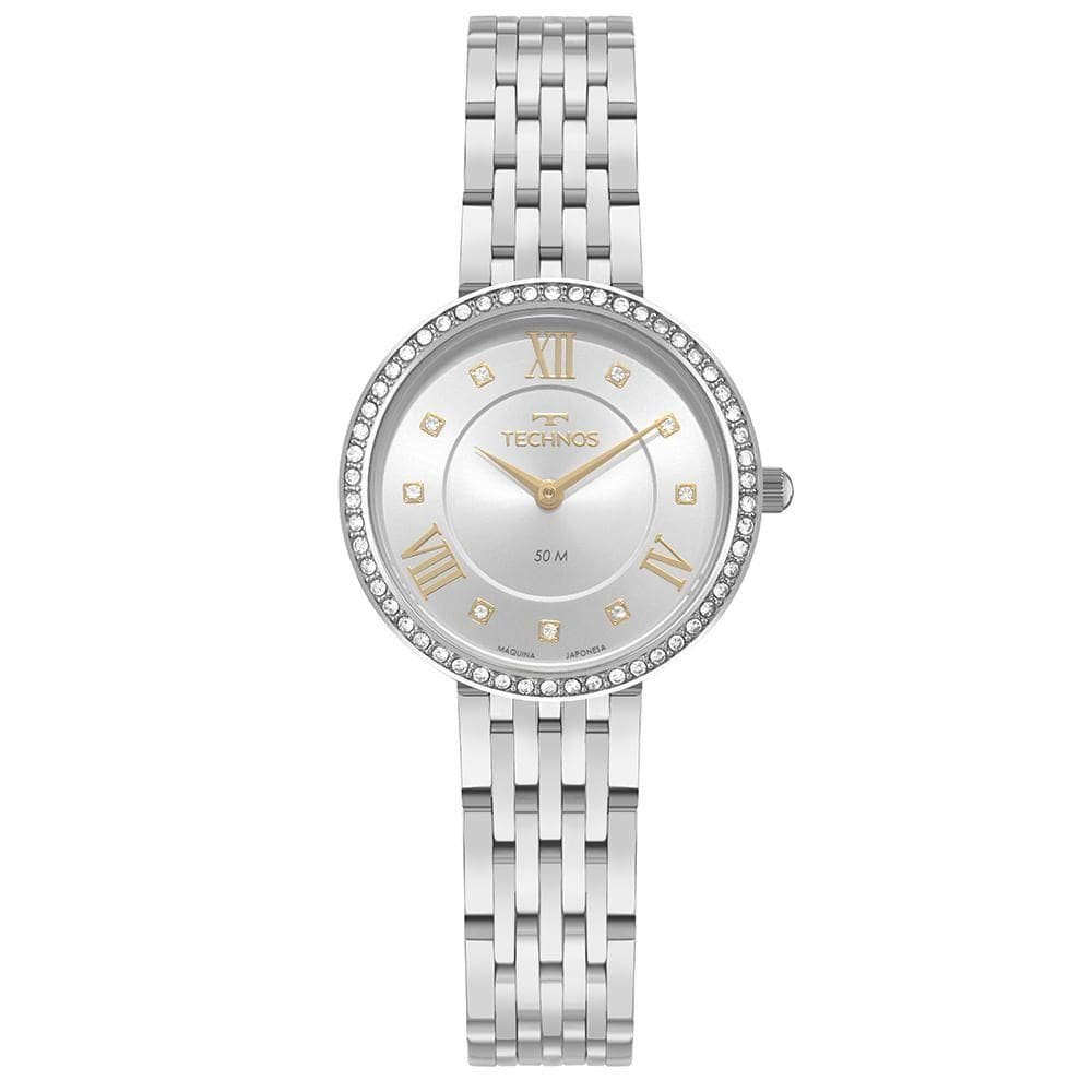 Relógio Technos Feminino Boutique Prata - 2025luf-1k