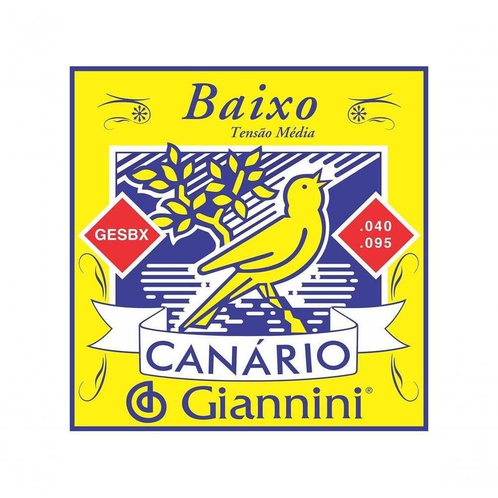 Corda Para Contrabaixo Giannini Gesbx 0.40-0.095 Super Leve
