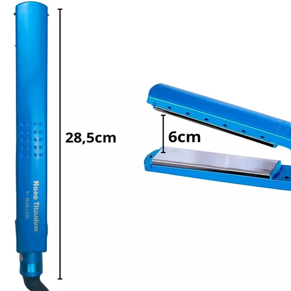 Chapinha Titanium Azul Profissional Slim