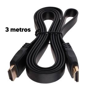 Cabo Hdmi 3 Metros 4K Hd Full Hd 3D Para Monitor Gamer Pc