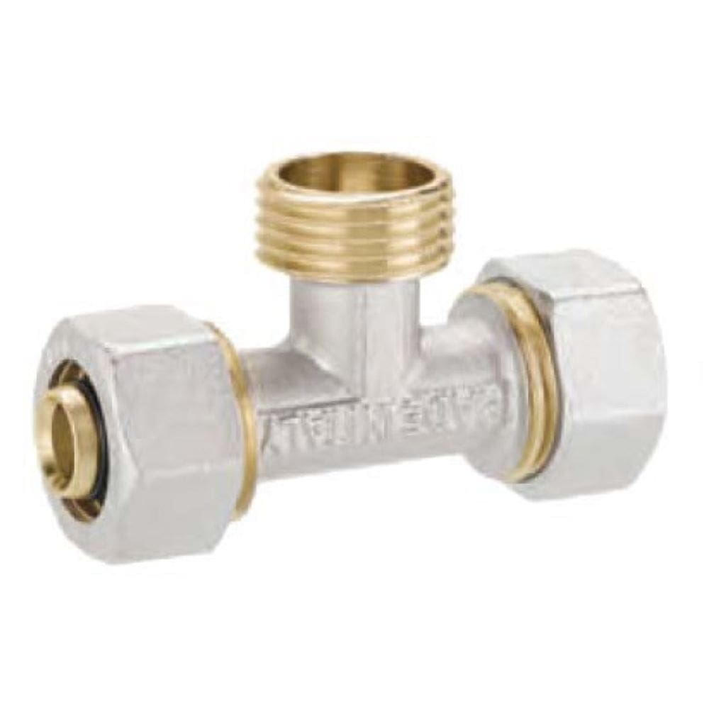 TE MACHO AGUA ECO 16X1/2&quot; 16mm  KIT COM 02 UNIDADES