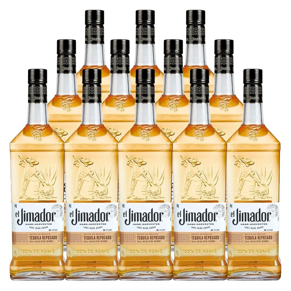Tequila El Jimador Reposado Ouro 750ml 12 Unidades