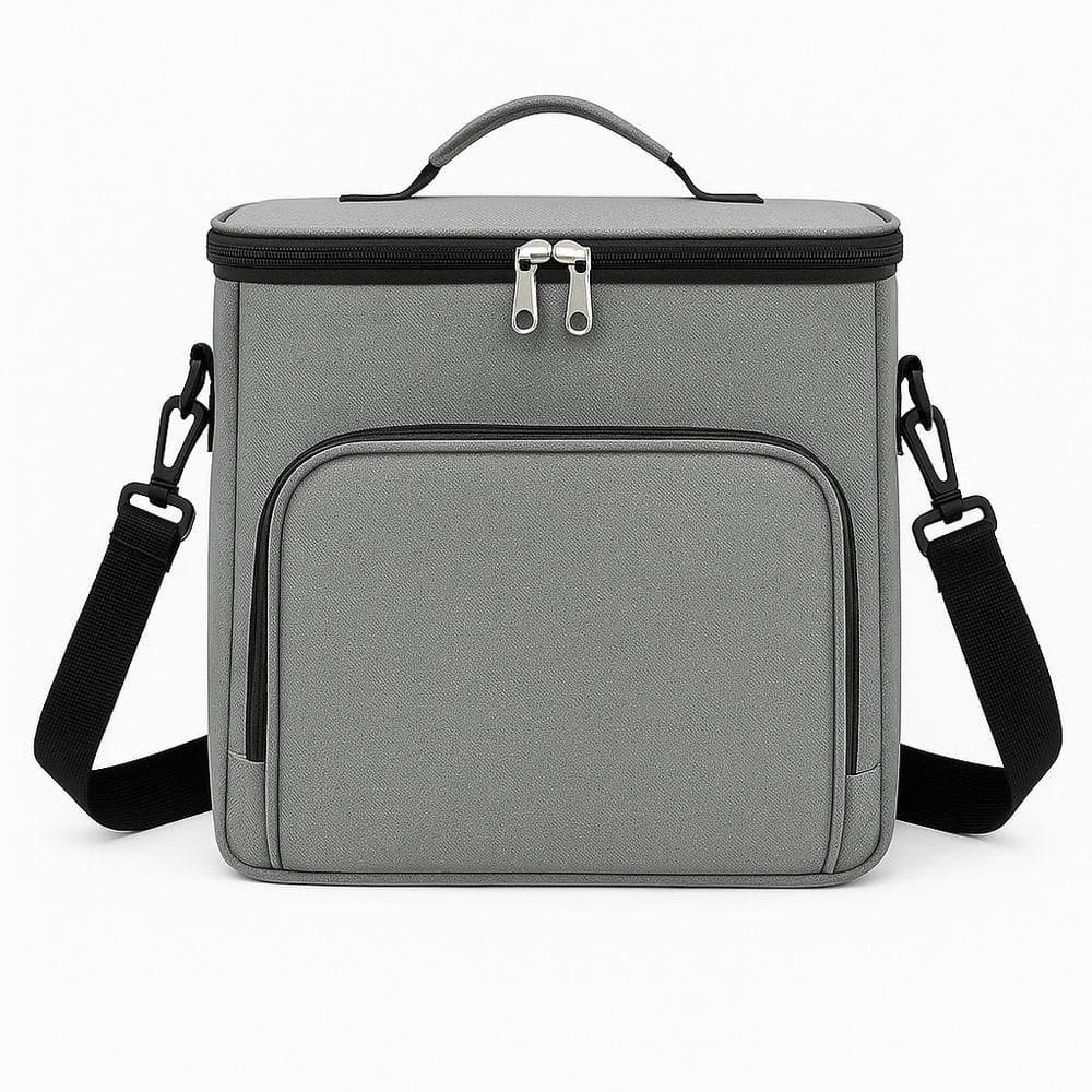 Bolsa Térmica Marmita Com Alça - Cinza
