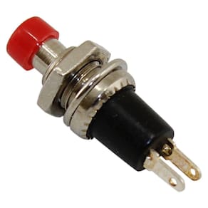 Chave Push-button Vermelha 3a 125vac - 1a 250vac